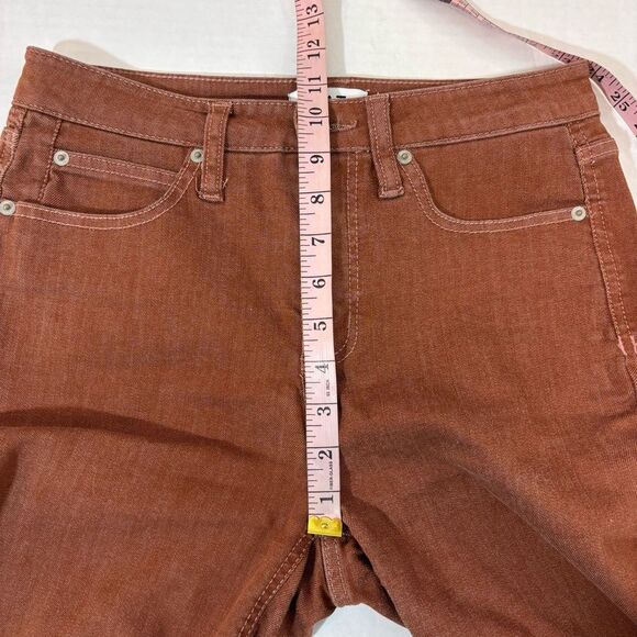 OAT HIGH-RISE SKINNY ANKLE Rust Size 27 - Picture 11 of 12
